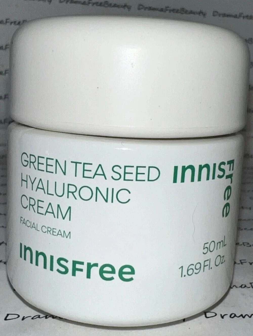 New without box- nnisfree Green Tea Seed Hyaluronic Facial Cream, 1.69 fl.oz.